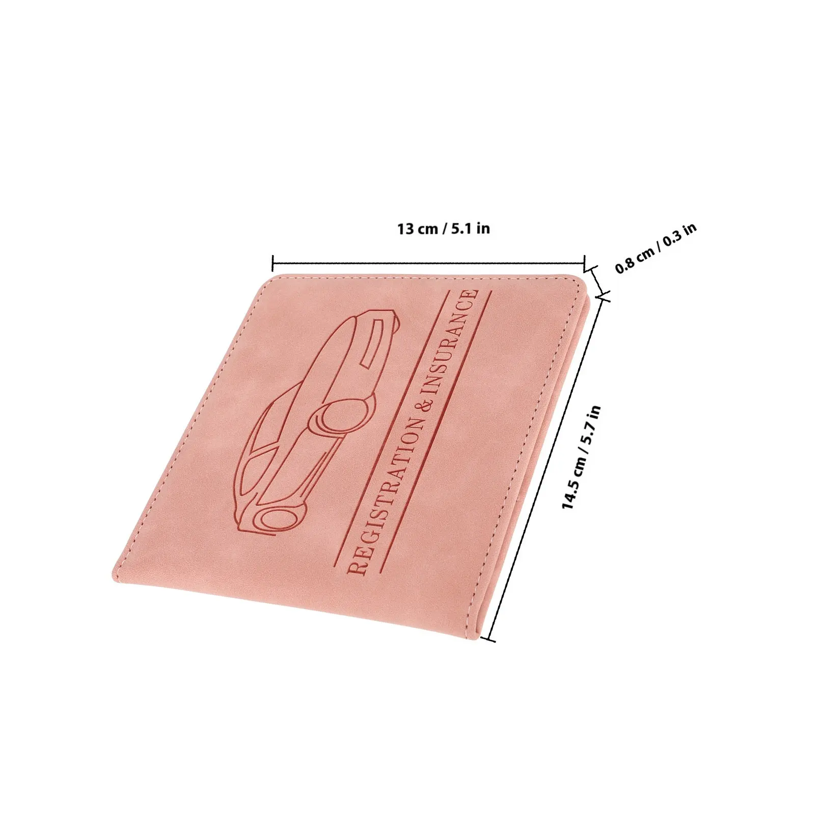Drive License Holder PU Material Credit Holder for Men Women Car Registration Certificate Card Organizer Driver License and Auto - view 3