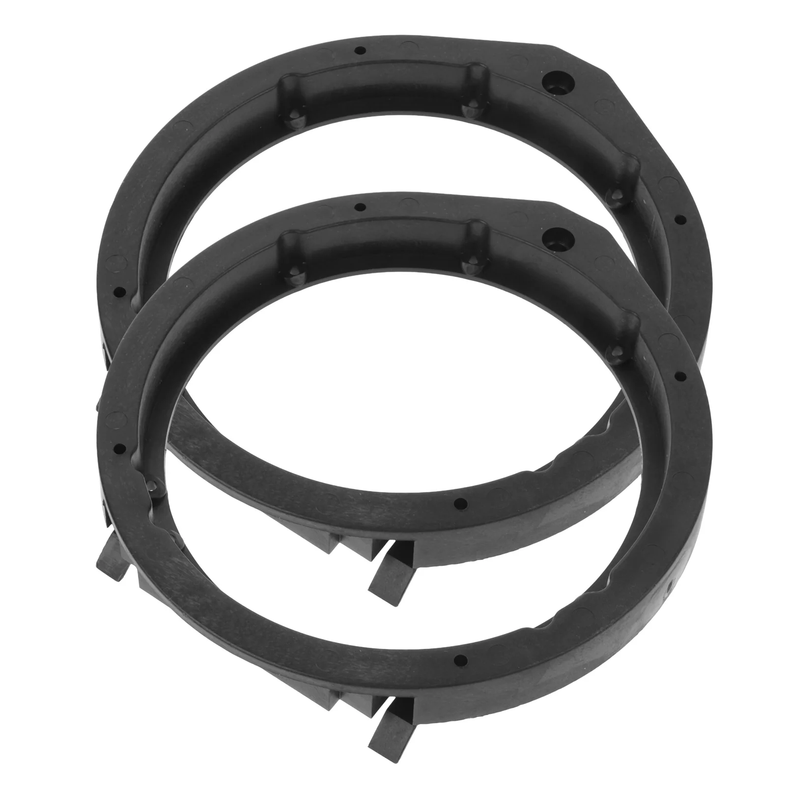 

1 Pair 6.5 Inch Car Speaker Spacer Rings Auto Adapter Replacement Stereo Ring Vehicle Accessories Sturdy Durable Lightweight
