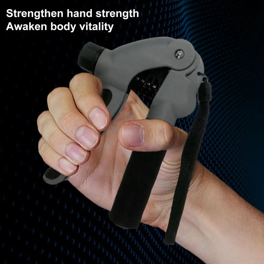 

Finger Strength Trainer Portable Adjustable Hand Grip for Muscle Recovery Wrist Strengthener Non-slip Handle Lightweight Fitness