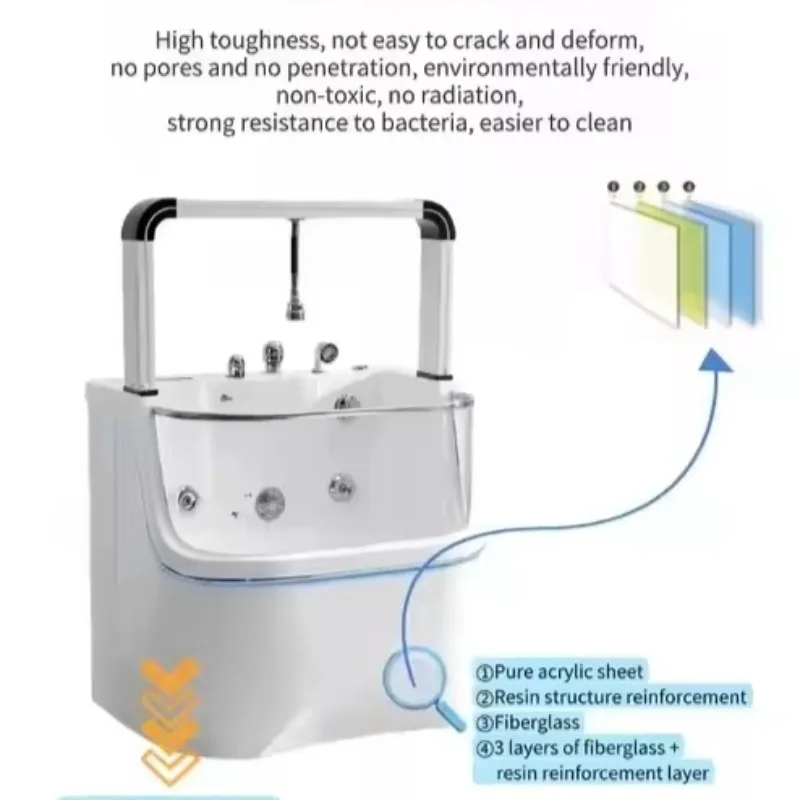 Animal-Friendly Luxury Modern Design Pet Hydrotherapy Tub with Circulating Water for Dogs Professional Pet Grooming Equipment