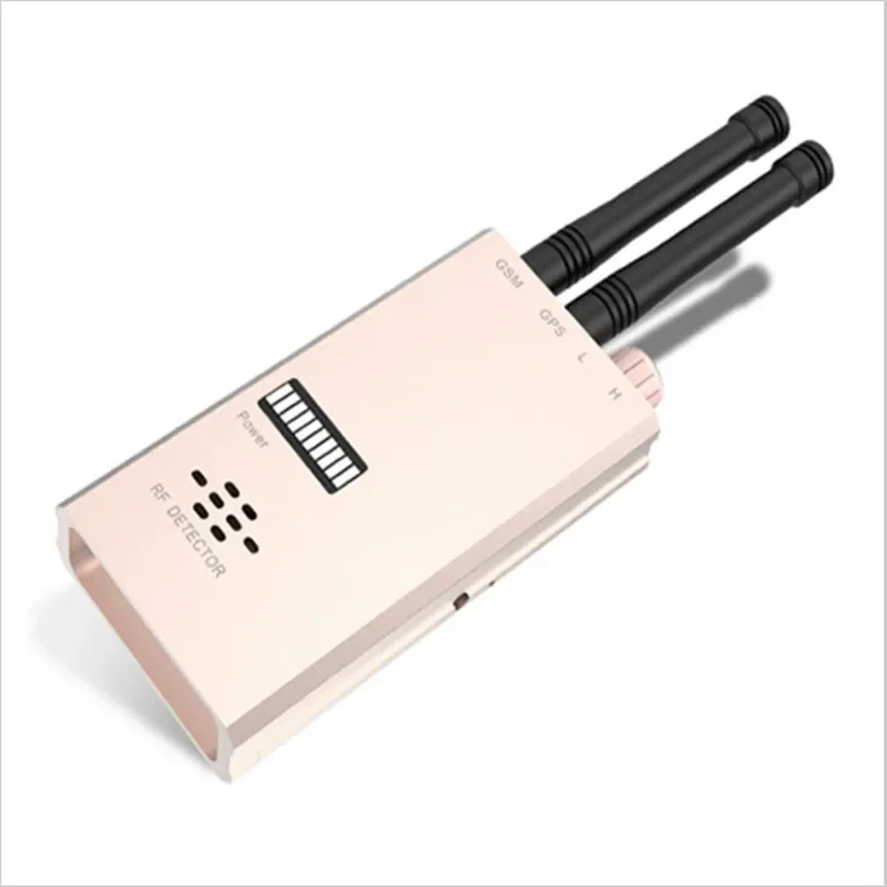 Rilevatore di trasmissione del segnale di frequenza Gadget spia GPS GSM Doppia antenna Contontintelligenza con allarme vocale Alta sensibilità