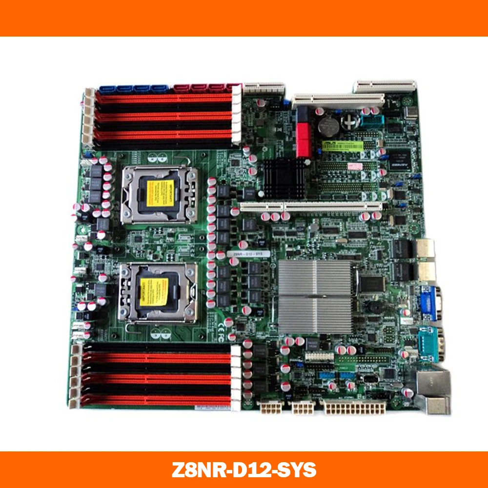 Z8NR-D12-SYS Server Motherboard 1366 Support X5600 E5600 Series Good Quality