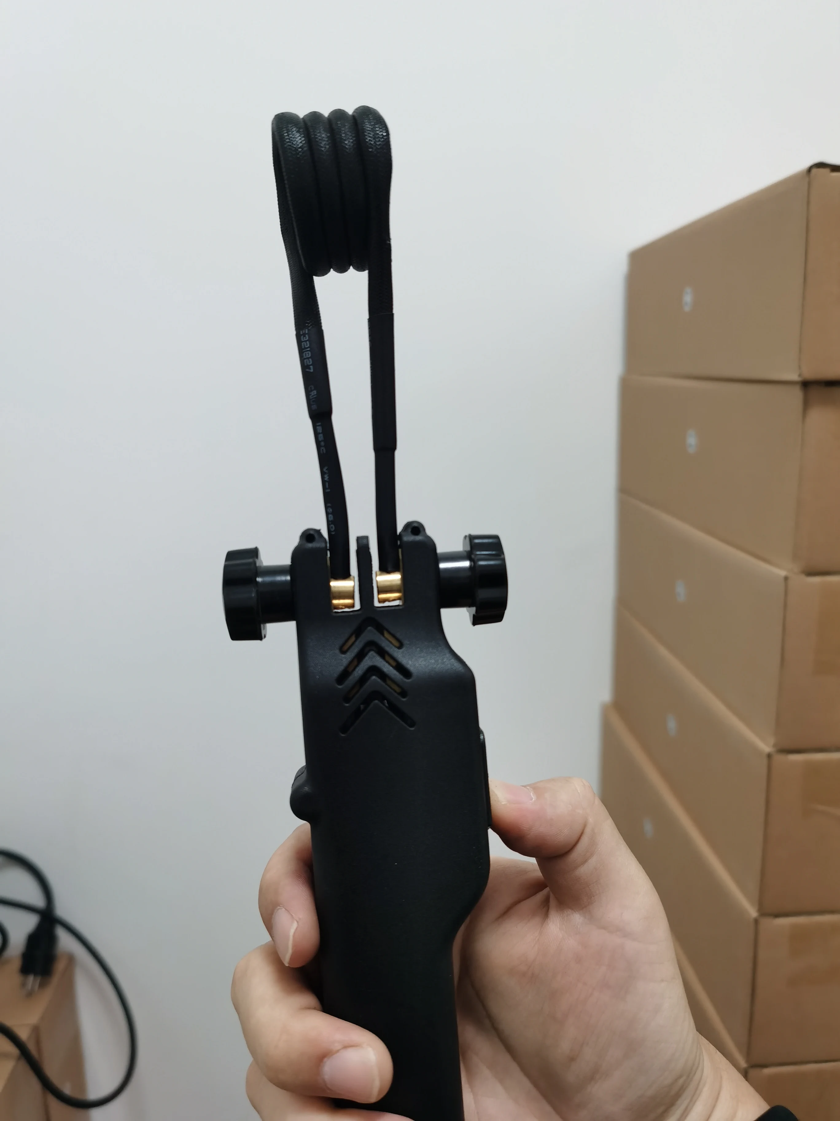 Cable de bobina de calentador de inducción electromagnética de mano, herramientas de calentador sin llama para pernos, 2KVA, 100kHz, 220V