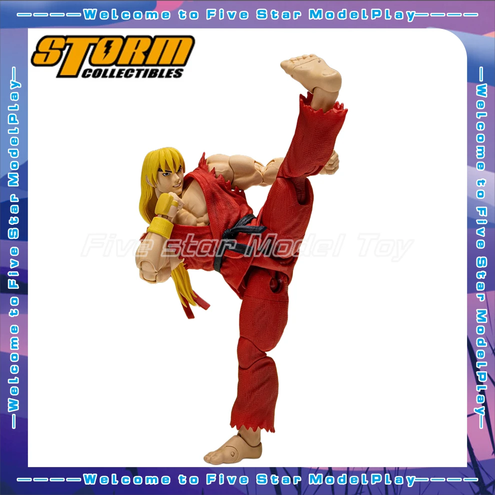 

【FS】Storm Toys KEN - STREET FIGHTER ALPHA 3 1/12 Action Figure Model Toys Gifts Collection