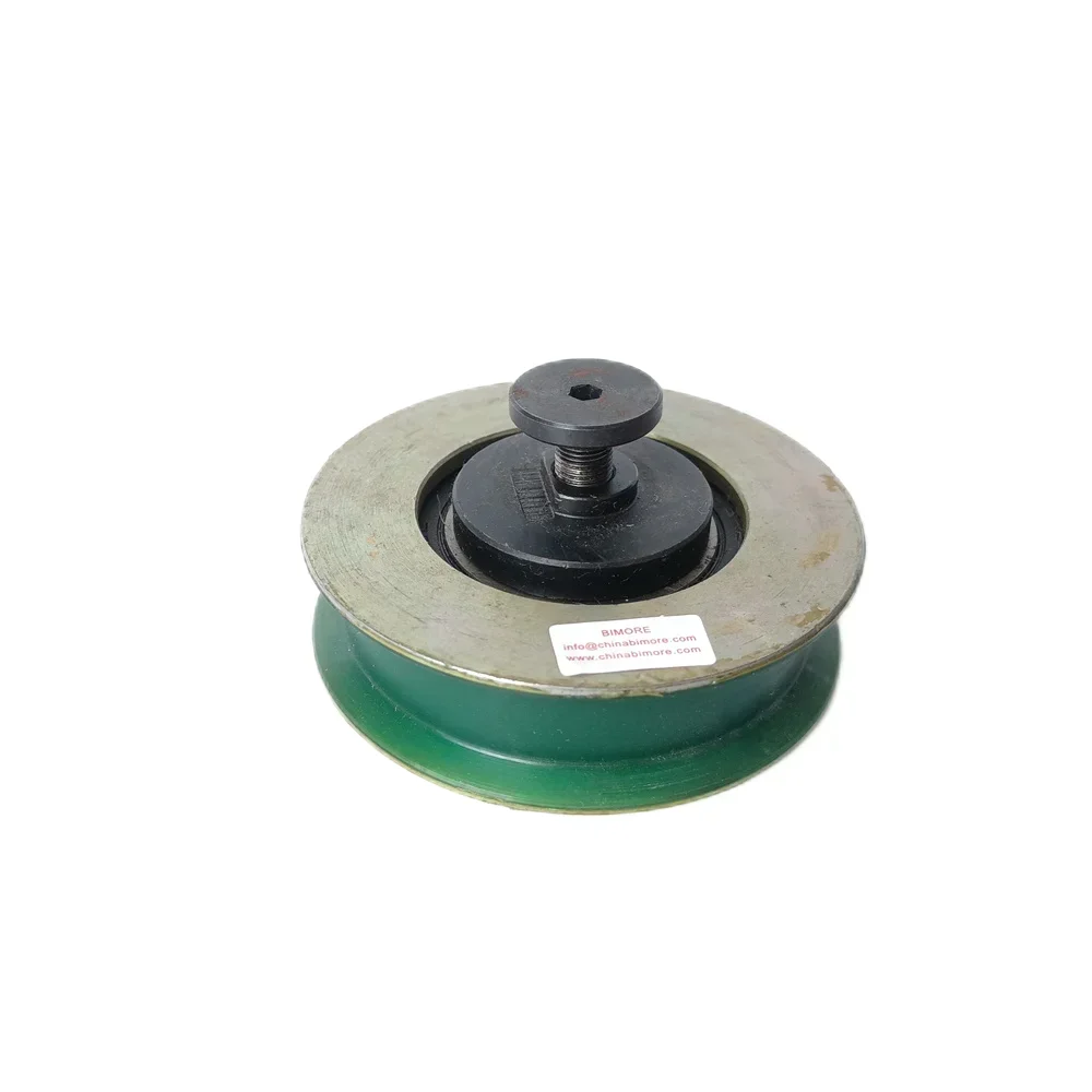 76*20*6006 Elevator Door Hanging Wheel Flat Groove Use for 2000 Lift Spare Parts Roller OD76mm W20mm Bearing 6006RS