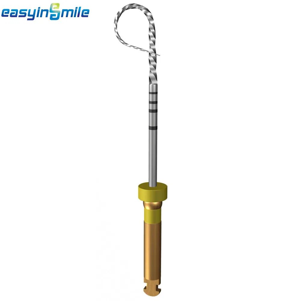 6 teile/paket easyin smile Dental Endo Gold feilen x-pro große Niti Taper Rotations feilen endodon tische Datei sx s1 f1 f2 f3 21mm 25mm 31mm