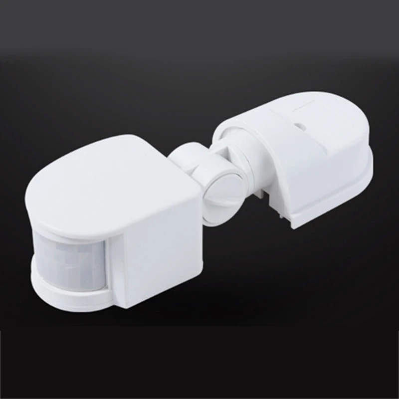 Infrared Motion Sensor AC110V-240V Adjustable Sensor Switch For PIR Body Motion Sensors For Multiple Scenarios (White)