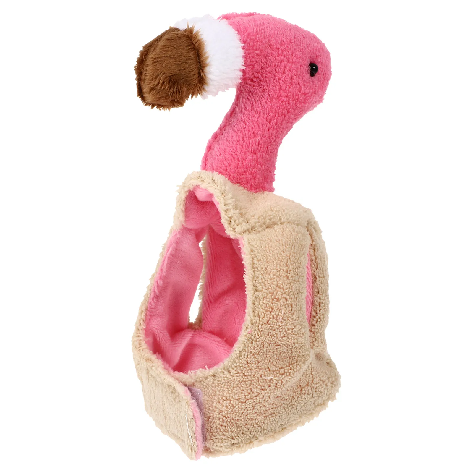 Premium Flamingo Pet Headgear for Small Pets Soft Breathable Material Perfect for Daily Wear Weekend Fun Birthday Celebrations