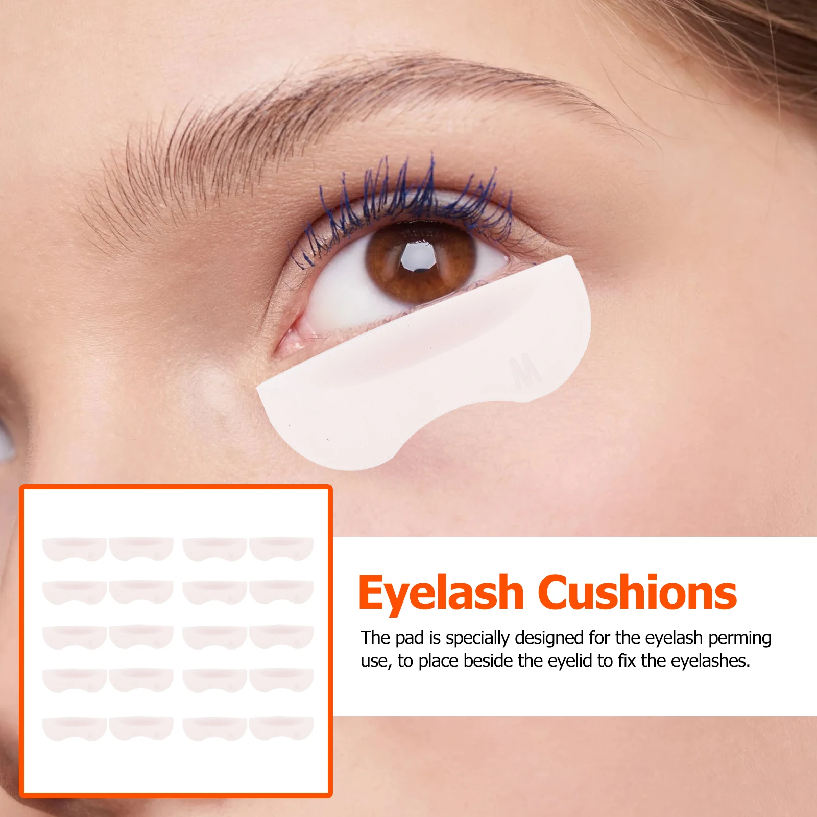 

2 Boxes Eyelash Extension Tool Supplies Pad Grafting Tools Silica Gel Silicone Pads