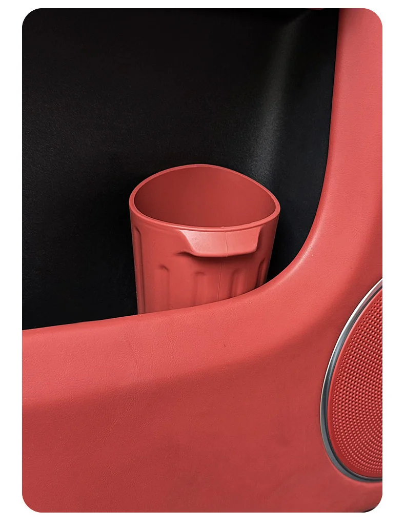 SEAMETAL Auto-Getränkehalter mit Mülleimer, Universeller Getränkeorganizer, Wasserdichte Silikon-Müllbox mit Aufbewahrungstasche – Detail 12