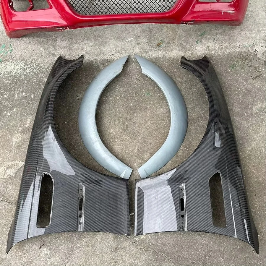 

Carbon Fiber Front Fender for E46 M3 Coupe 2-Door Front Bumper Side Fender Air Intake Vent Splitter Mudguard Bodykit