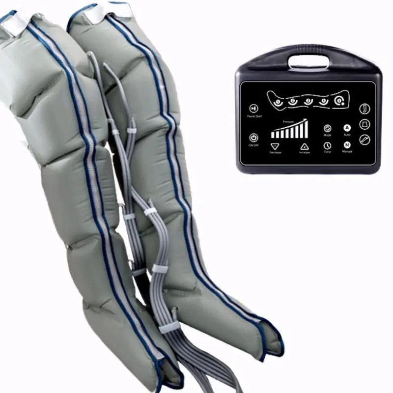 High Quality Professional Full Leg Air Pressure Relax Machine Foot Compression Boots Massager With Air Compression