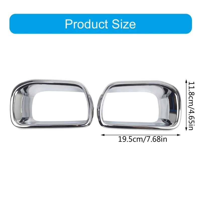 2Pcs Front Air Duct Cover 51117337811 51117337812 Replacement Duct Cover for Mini F55/F56/F57 2014-2021 Automotive Parts