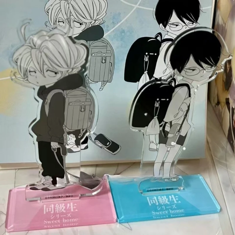 Doukyuusei Hikaru Kusakabe Rihito Sajou Anime Zweidimensionaler Cartoon-Desktop-Ständer, personalisiertes Acryl-Figurenmodell, Geschenk – Detail 5