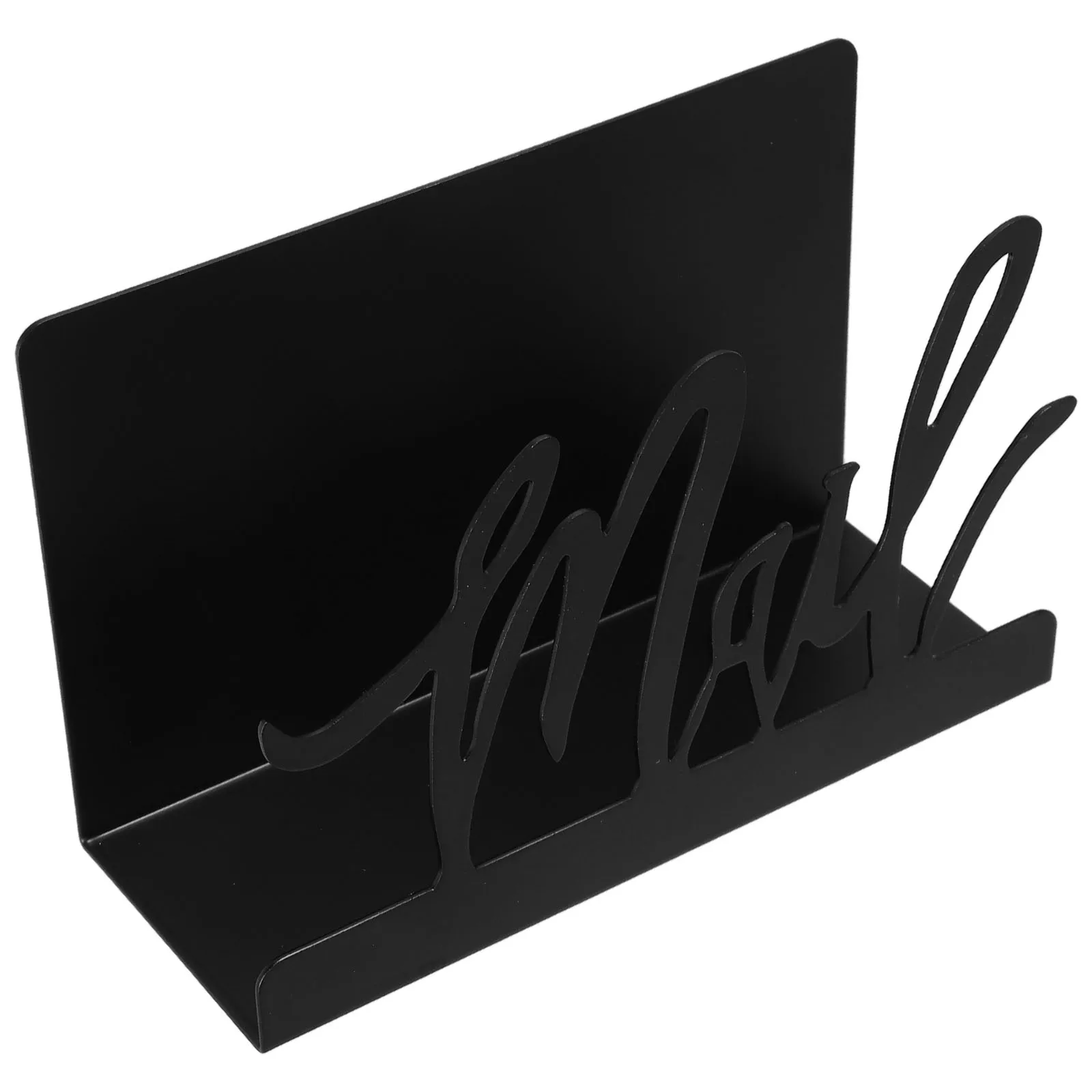 

Ferrous Metal Letter Holder Desktop Magazine Rack Folder Iron Decorative File Holders Organizer