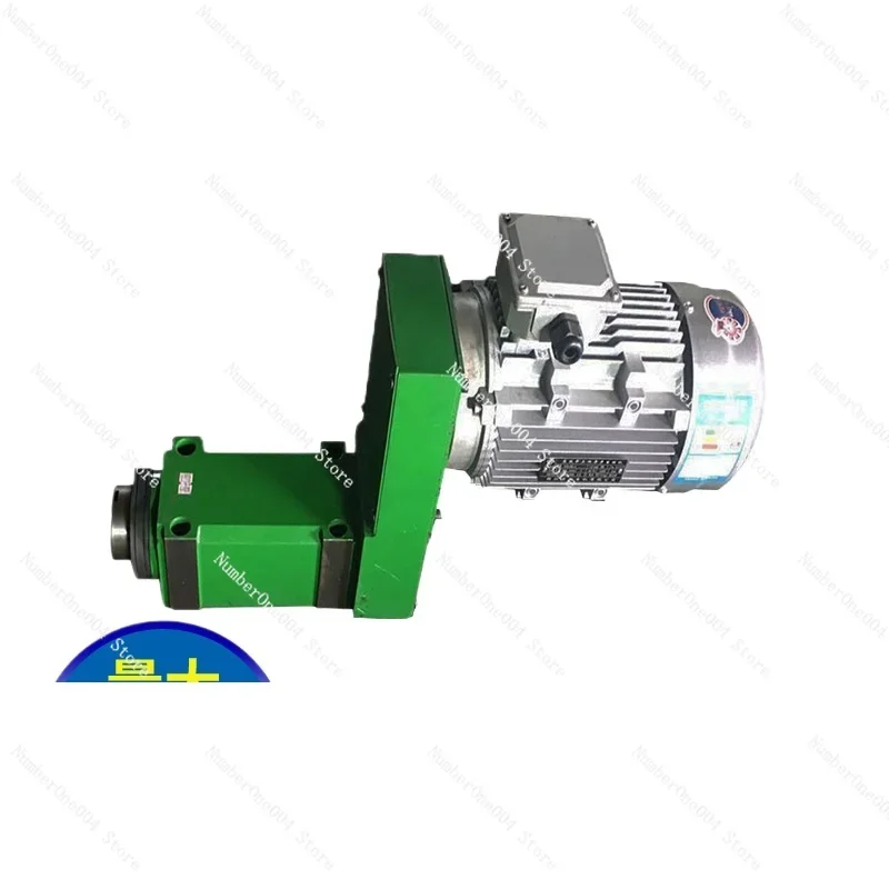 Suitable for Lathe Drilling Spindle Power Head with Motor Low Speed Free Frequency Converter Metal Drilling and Milling Power