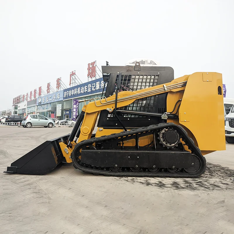 CE/EPA Skid Steer Loader Mini Skid Steer Pequeno Carregador de Jardim Pista Mini Skid Steer Loader para Venda