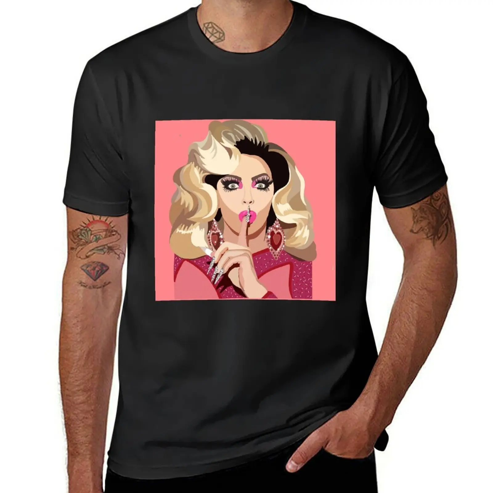 Alyssa Edwards T-Shirt oversized vintage clothes plus size tops t shirts for men graphic