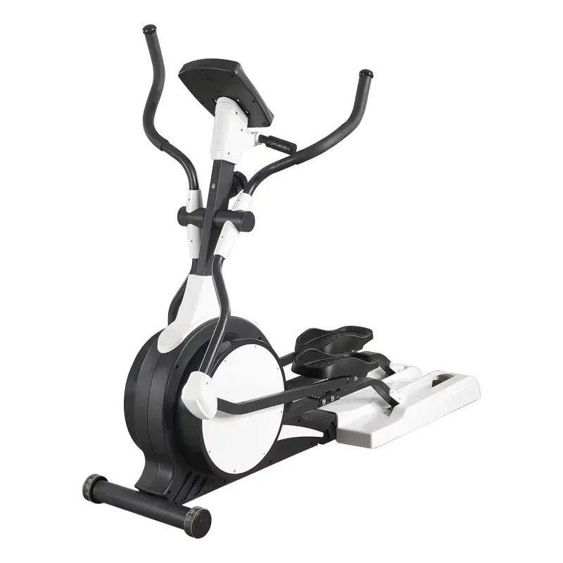 Magnetic Elliptical Machine for Home Gym Indoor Cardio Fitness Equipment Manual Self Generating Front Wheel Drive Walking