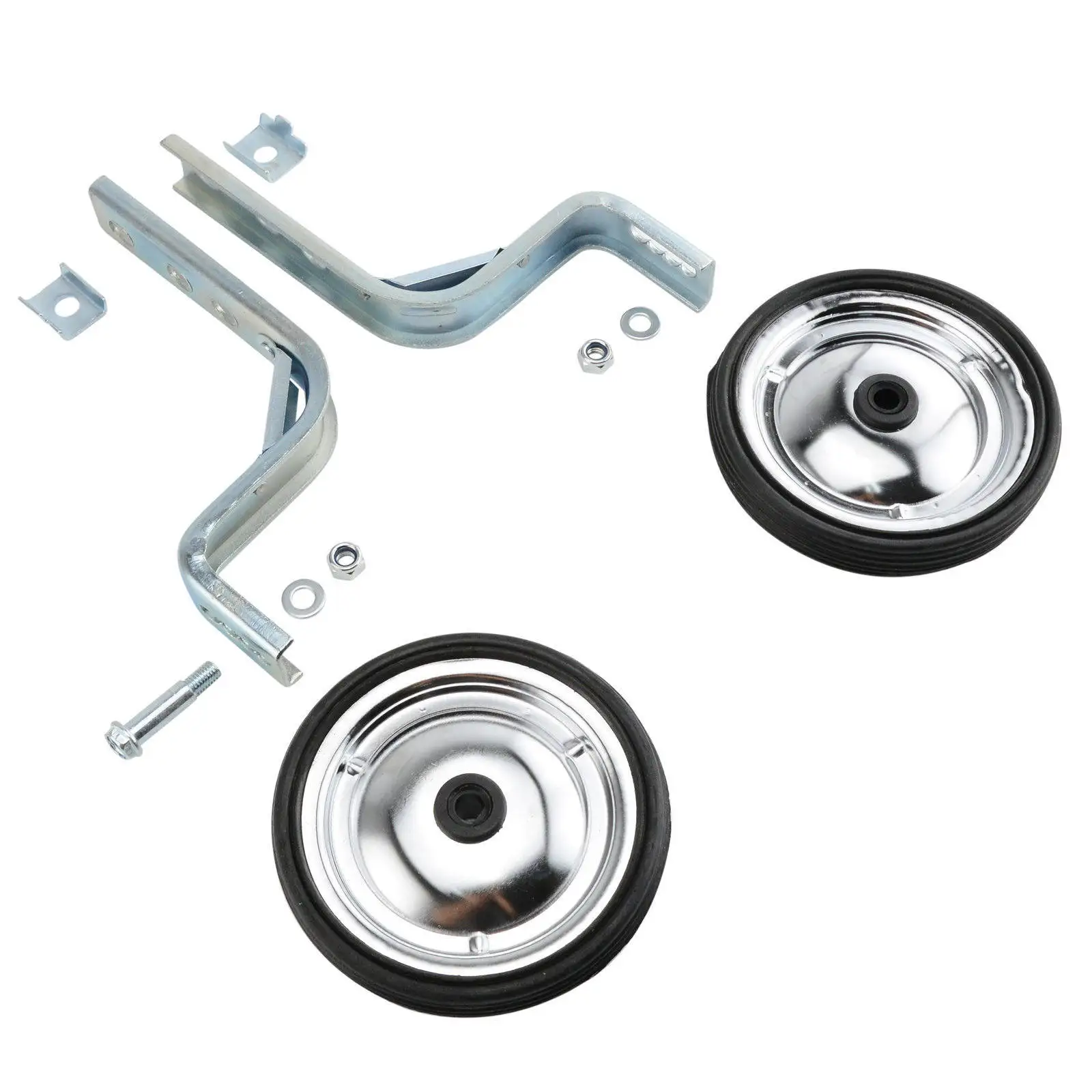Heavy Duty Kids Bike Training Wheels Universal Adjustable 12 14 16 18 20 Inch Bicycle Support Safety Training Wheels view 3