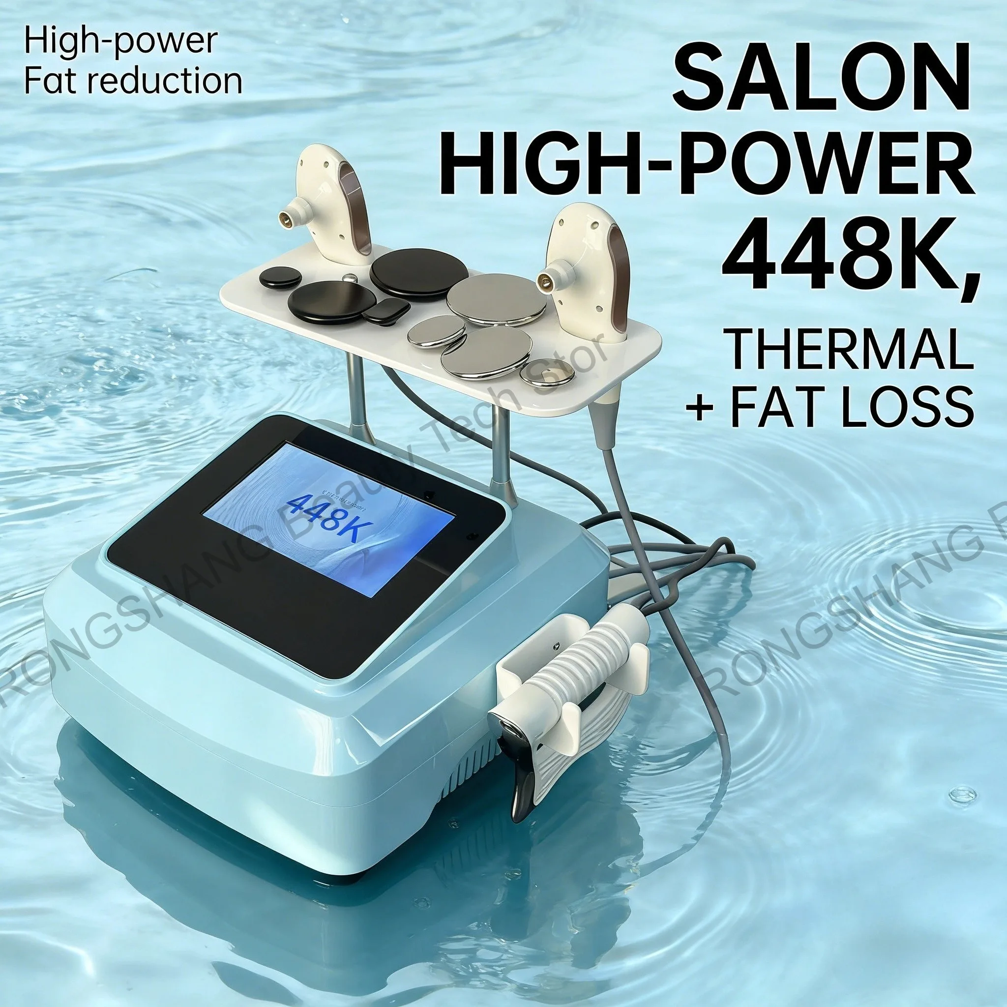 

Профессиональный аппарат для косметологии Salon Grade High Power Fever Master 448K: термопенетрация и уменьшение жировых отложений