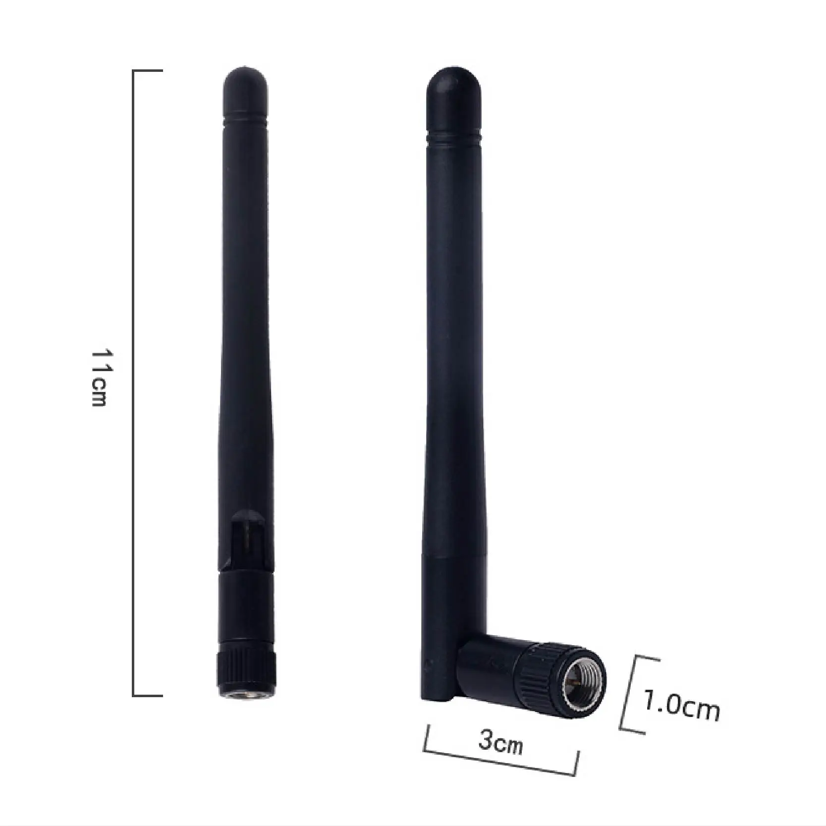 2 قطعة 2.4 جيجا هرتز 3dBi واي فاي هوائي الجوي SMA RP-SMA ذكر موصل سالب واي فاي هوائي لجهاز التوجيه اللاسلكي هوائي واي فاي #3