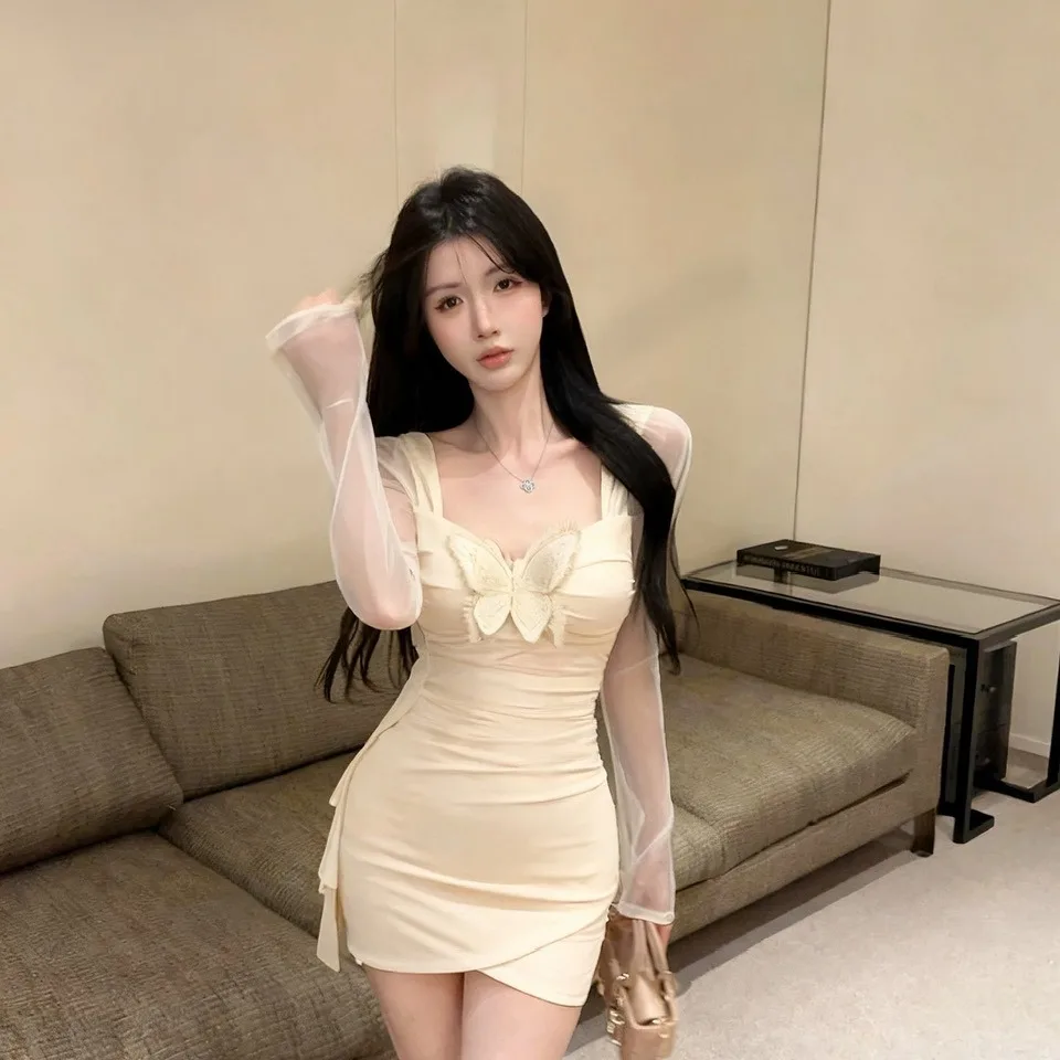 

Сексуальная утягивающая длинная юбка Sve Dr, женская дизайнерская юбка с высокой талией, красивое Pure Desire Sle H-ape ort, облегающая юбка Dr