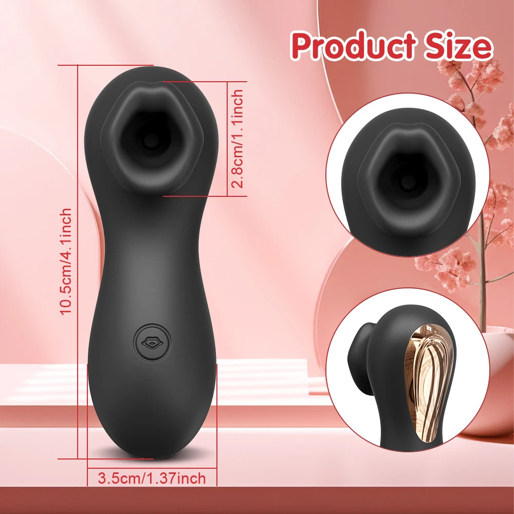 Sucker Vibrator for Women Clitoris Stimulator Sucking Clit Oral Blowjob Nipple Female Sex Toys for Women Masturbator Adult Goods