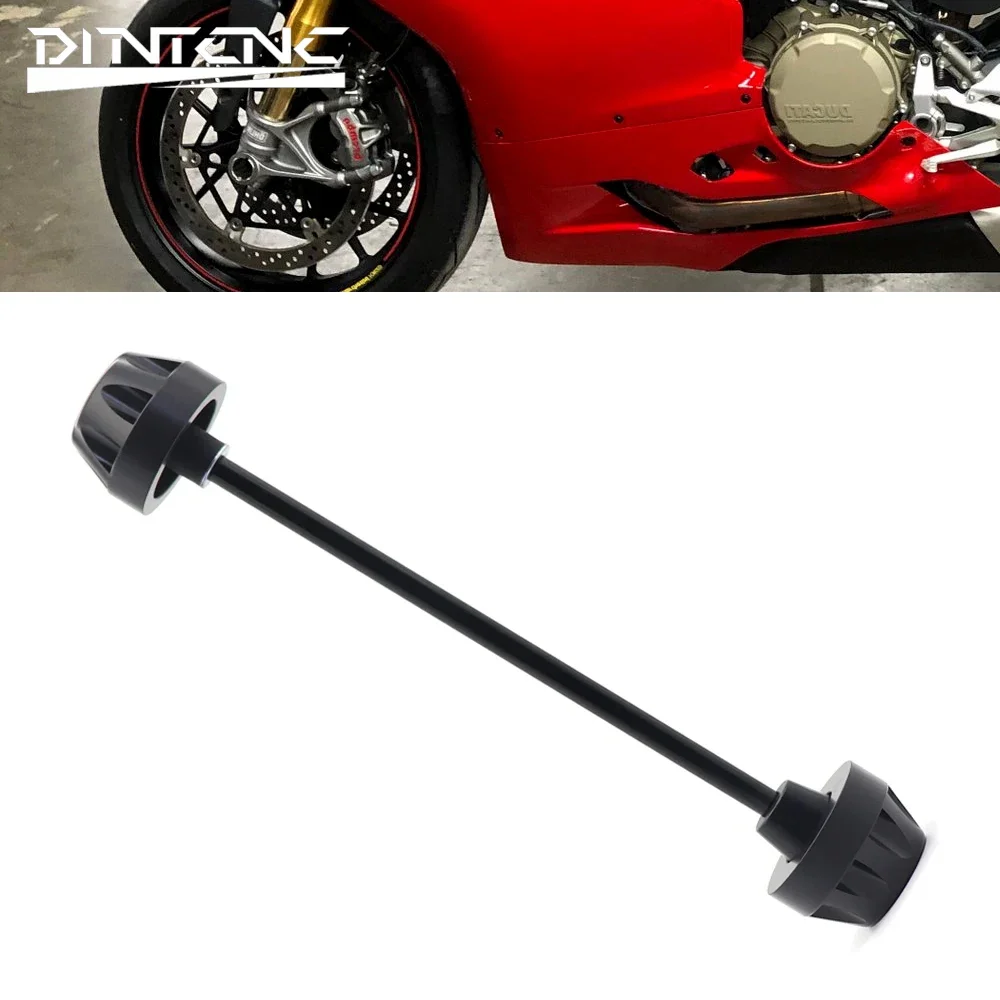 For DUCATI PANIGALE 899 959 1199 1299 V4 V2 S SP STREETFIGHTER V4S V4SP Protector Accessories Front Wheel Fork Axle Crash Slider