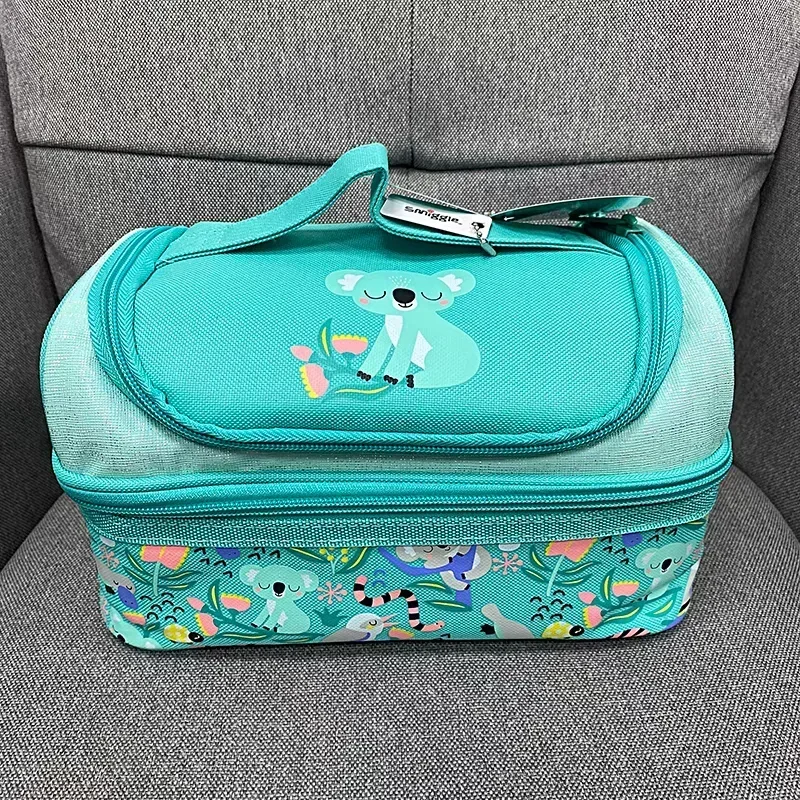 Smiggle School Bag Children Stationery Student Pen Case Backpack 8-color Ballpoint Pen Meal Bag Student Gift