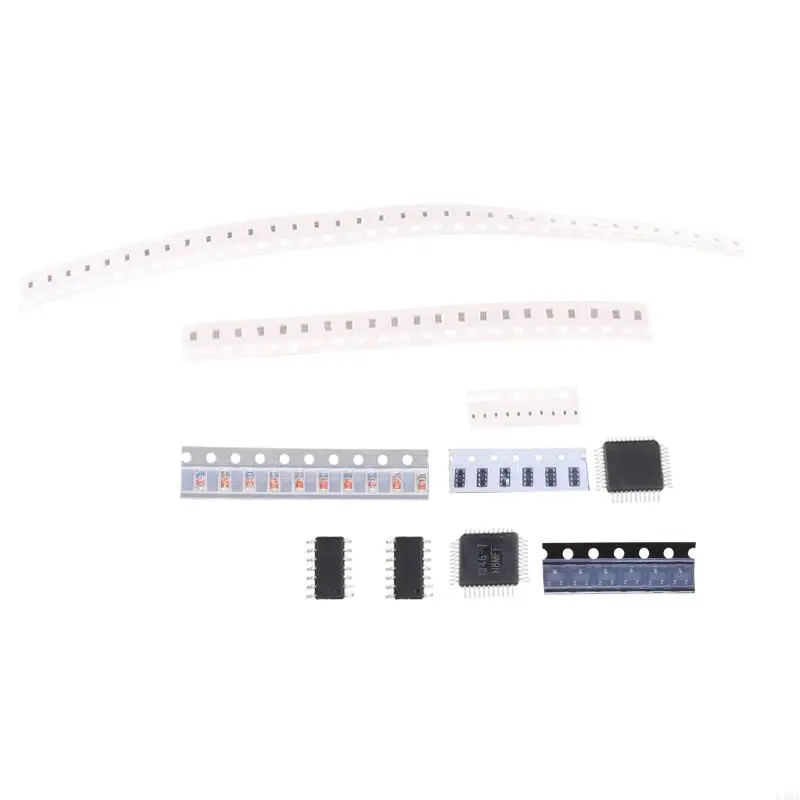 

L4MA SMT Components Soldering Practice Board Plate DIY Diode Resistor For Beg
