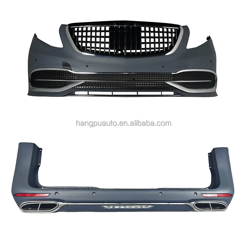 

For Mercedes Benz V Class W447 Use Upgrade Body Kit Convert To Maybach Style Look Auto Spare Part Surround Parts Bumper Assembly