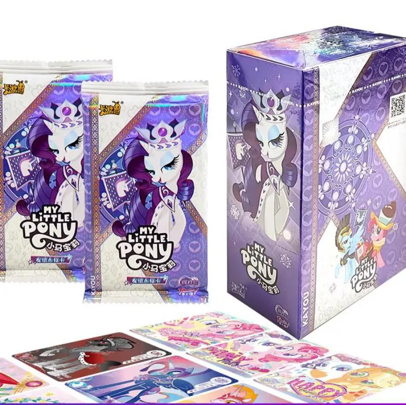 

KAYOU Genuine My Little Pony Card 40th Anniversary Limited Friendship Eternal Card Rare SC SGR Cards Toy Gift Princess Card