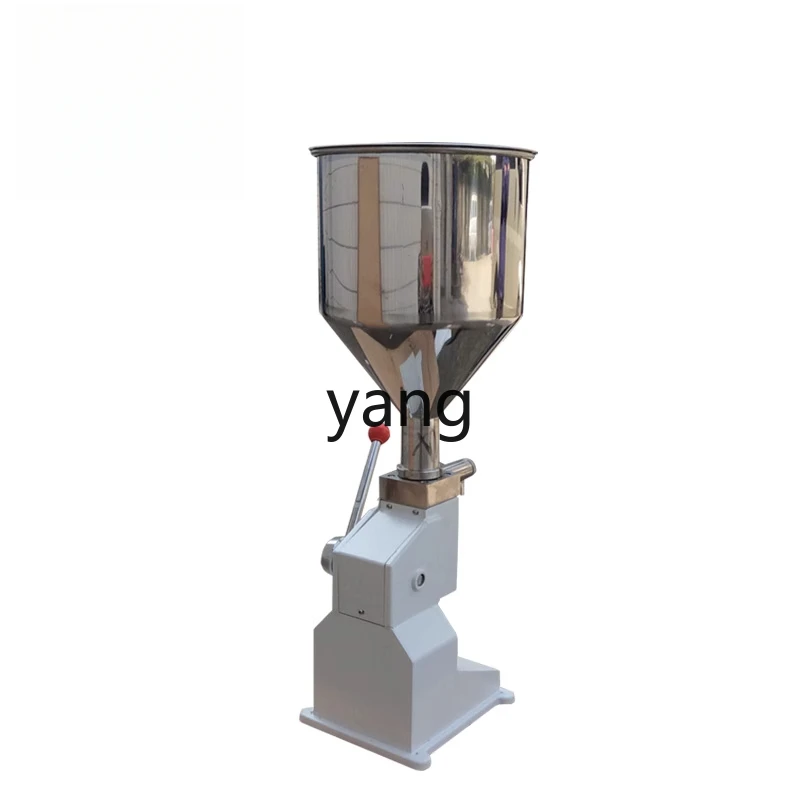 LT Small Hand Pressure Quantitative Liquid Paste Filling Machine Honey Beverage Cosmetics Mini Packaging Machine