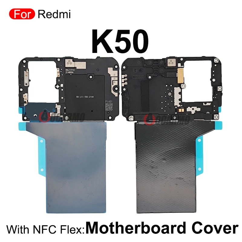 For Redmi K50 Ultra K60 K20Pro Motherboard Cover With Signal Antenna NFC Module Replacement Part For Xiaomi Mi 9T Pro