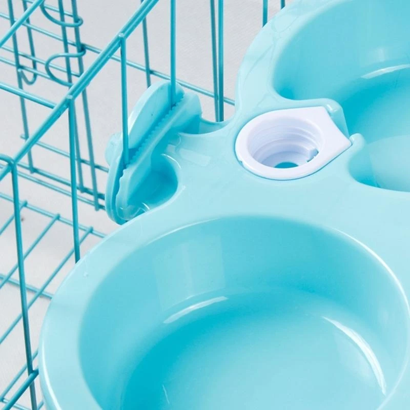 

Миска для воды для клетки, раствор для кормления домашних животных, кошки, собаки, пластиковый контейнер, лучшая распродажа
