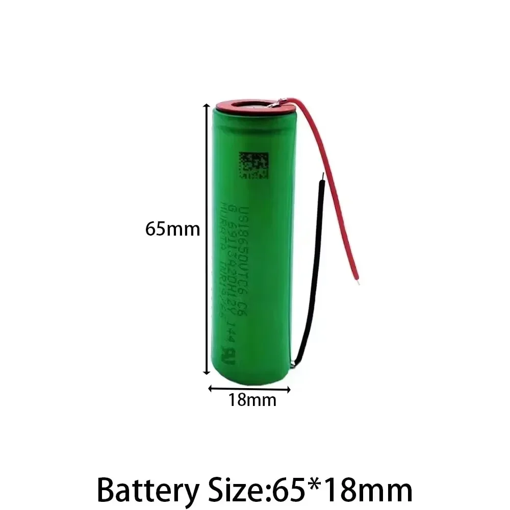 VTC6 3.7 V 3000 mAh oplaadbare Li-ion batterij 18650 voor US18650VTC6 30A Speelgoed zaklamp gereedschap + DIY Lijn