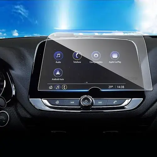 Protector de pantalla de vidrio templado para Chevrolet Onix Plus Turbo 2020, radio de infotación de coche de 8 pulgadas, navegación gps antiarañazos
