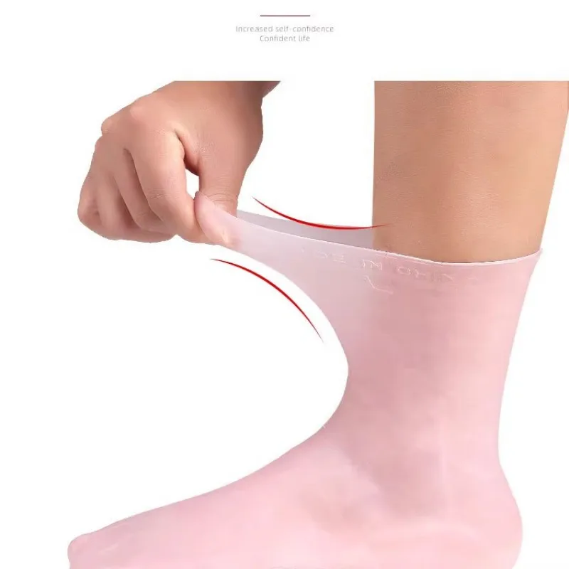 

Cracked Feet Care Socks Anti Cracking Foot Care Socks Moisturizing Socks Foot Spa Pedicure Socks Long Silicone Socks