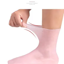 Cracked Feet Care Socks Anti Cracking Foot Care Socks Moisturizing Socks Foot Spa Pedicure Socks Long Silicone Socks
