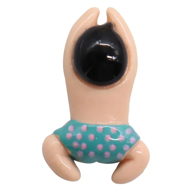 6 PCS Resin Shoes Ornaments DIY Accessories Swimming Villain Boys Girls Cream Glue Shoes Buckles Cute Charms Decorations