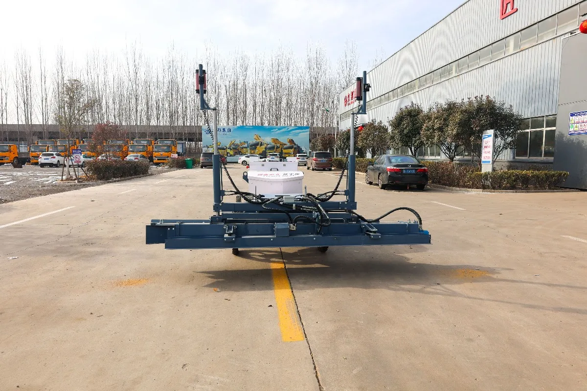 Concrete Floor Paving Laser Screed High Efficiency Leveling Machine For Fast Construction Project Use