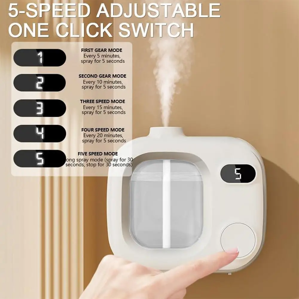 Kabelloser, batteriebetriebener, wasserloser Duftdiffusor, feiner Nebel-Aromagerät für Auto & Zuhause, tragbarer Diffusor für ätherische Öle – Detail 10