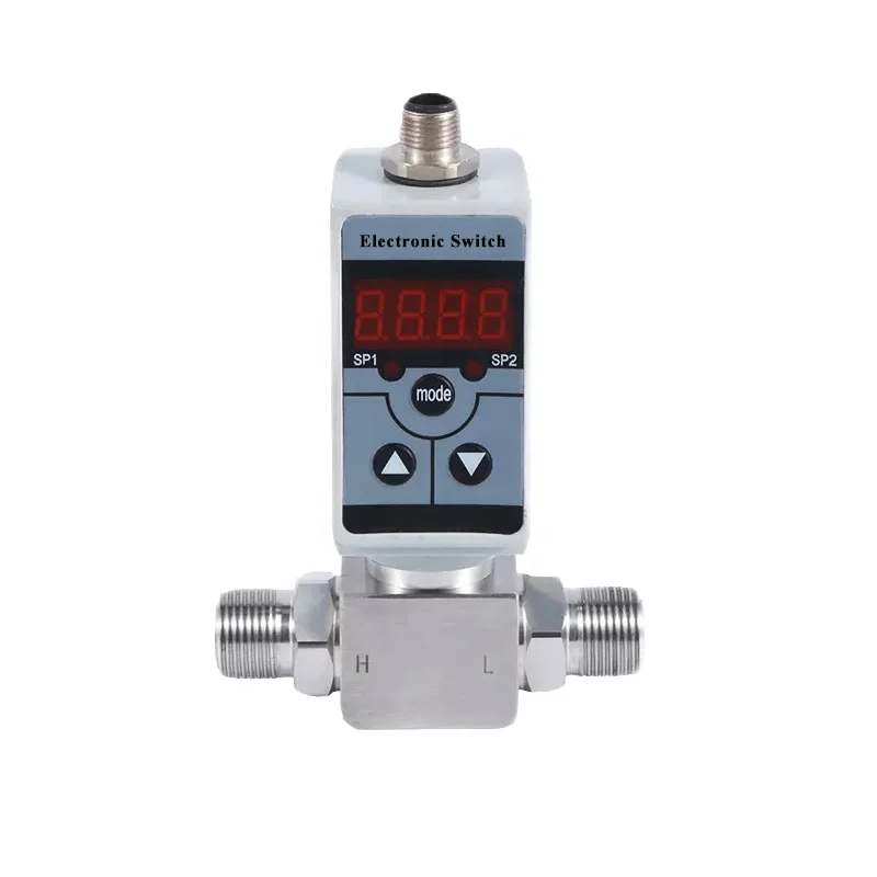 Vendita calda Pompe idrauliche Intelligen Pressostato Olio Acqua Vapore Compressore d'aria Pressostati differenziali Controller