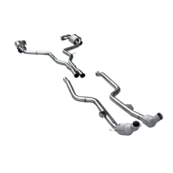 HMD Stainless Steel Catback Exhaust System for Mercedes Benz CLS63 AMG W219 Car Accessories Muffler With Valves