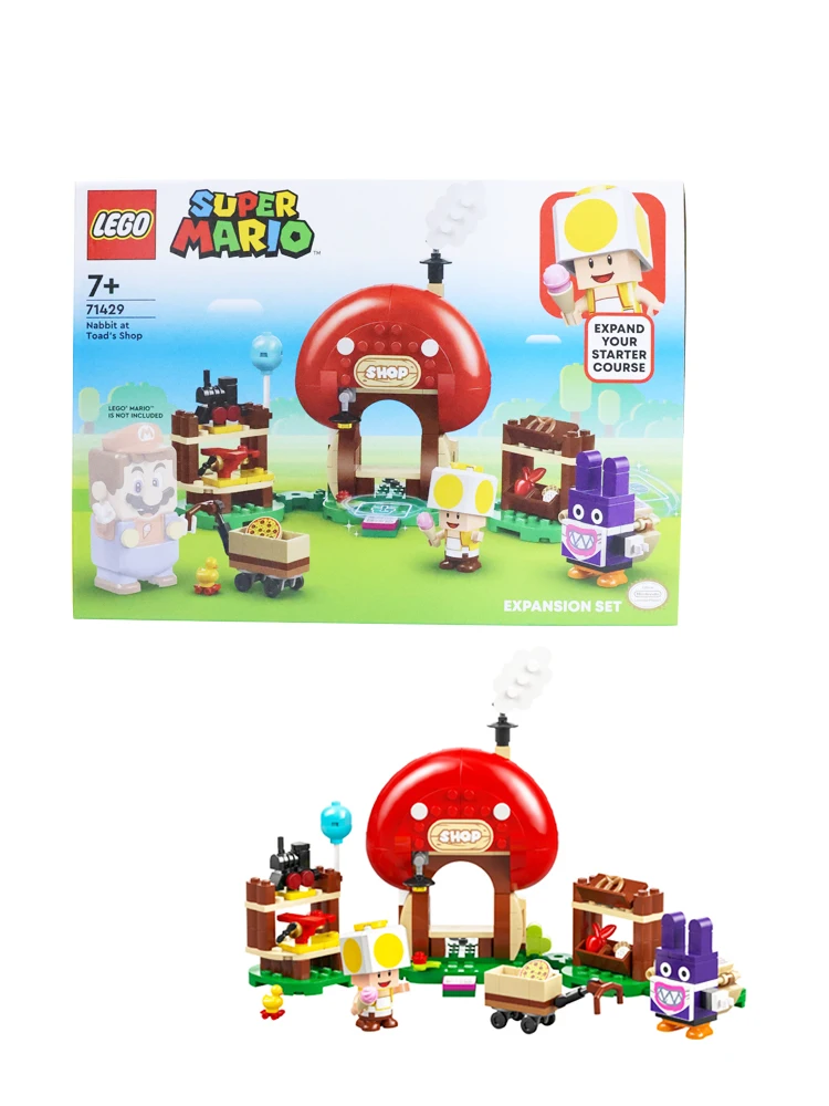 LEGO 71429 Super Mario Nabbit at Toad’s Shop Expansion Set