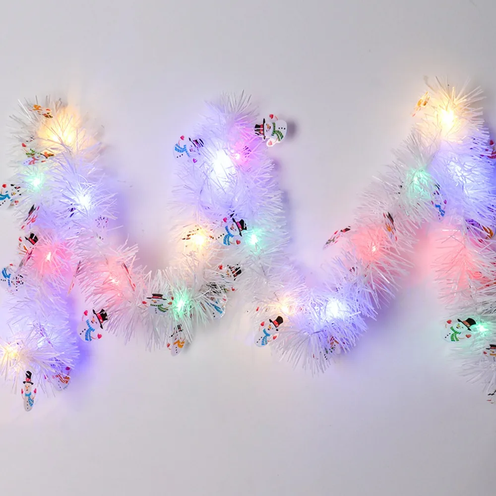 

3m Christmas Ribbon Lights Artificial Cedar Needles Flashing Christmas Decorative Lights PC LED Luminescence Ribbon New Year