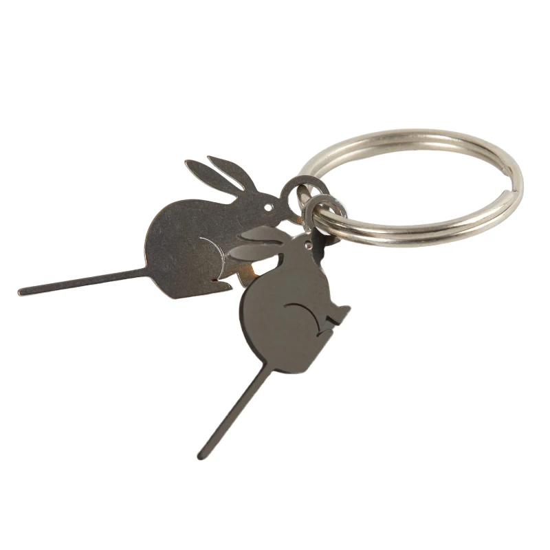 2Pcs/Set Stainless Steel Sim Card Tray Extended Universal Bat Thimble For Mobile Phones Digital Products