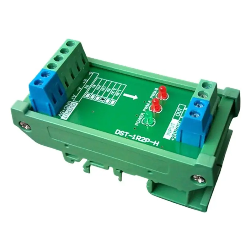 AB34-DST-1R2P-H 2MHZ Differential TTL 5V To Collector HTL 24V Signal Converter Linear Scale And Servo Encoder Signals To PLC