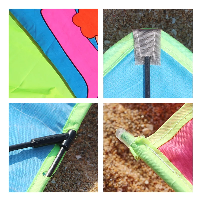 Diversão ao ar livre 1.35m palhaço pipa com 100m alça linha crianças pipa adultos pipa delta pipa voando brinquedos wei kite fábrica